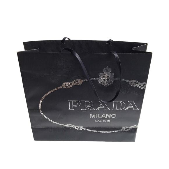 Prada Shopping Bag Gift Present Luxury Designer Shopper Tote - Picture 15 of 15